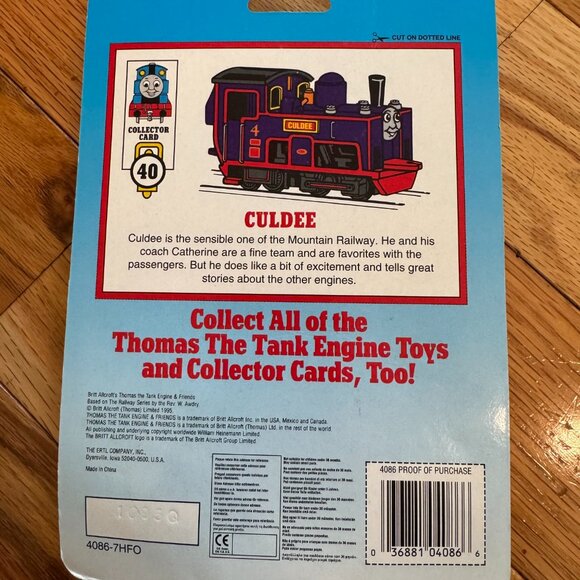 1995 Thomas Tank Engine Shining Time Culdee - Picture 2 of 2